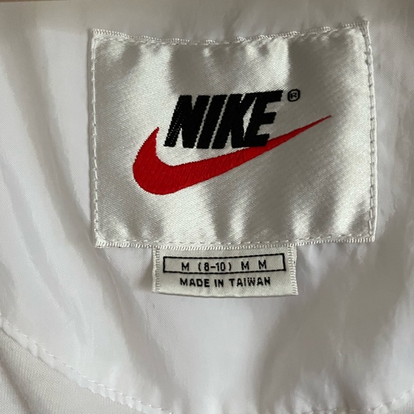 Vintage Nike Tracksuit Black/White Jacket/Pants Nylon Set Removable Sleeves M - Picture 6 of 16